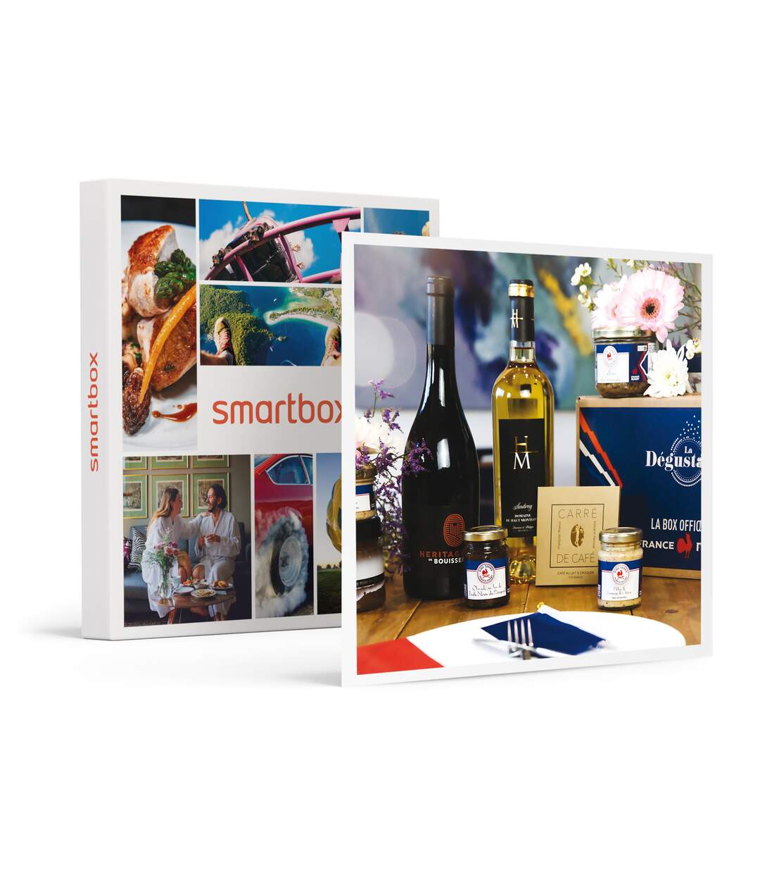 Coffret La Fourchette spécial rugby de 8 produits du terroir livrés à domicile - SMARTBOX - Coffret Cadeau Gastronomie