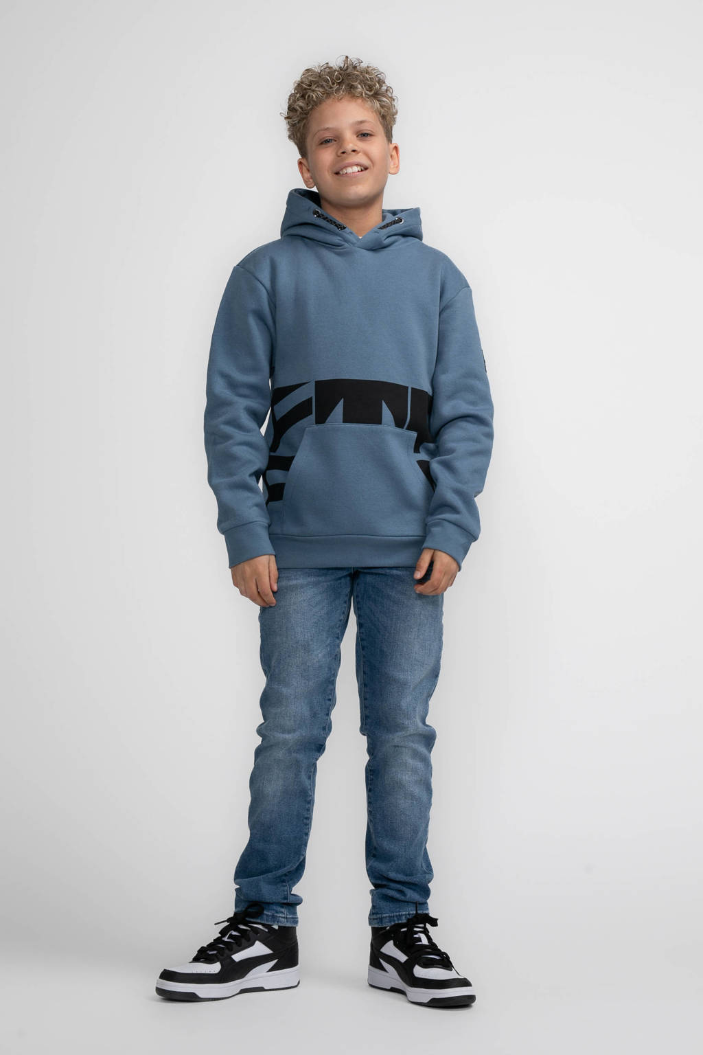 Petrol Industries hoodie blauw
