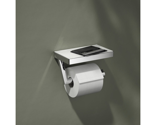 Toiletrolhouder KEUCO REVA chroom/glanzend wit 12873019000