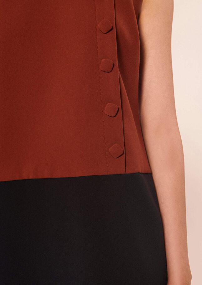 Robe Rellamarron en toile double