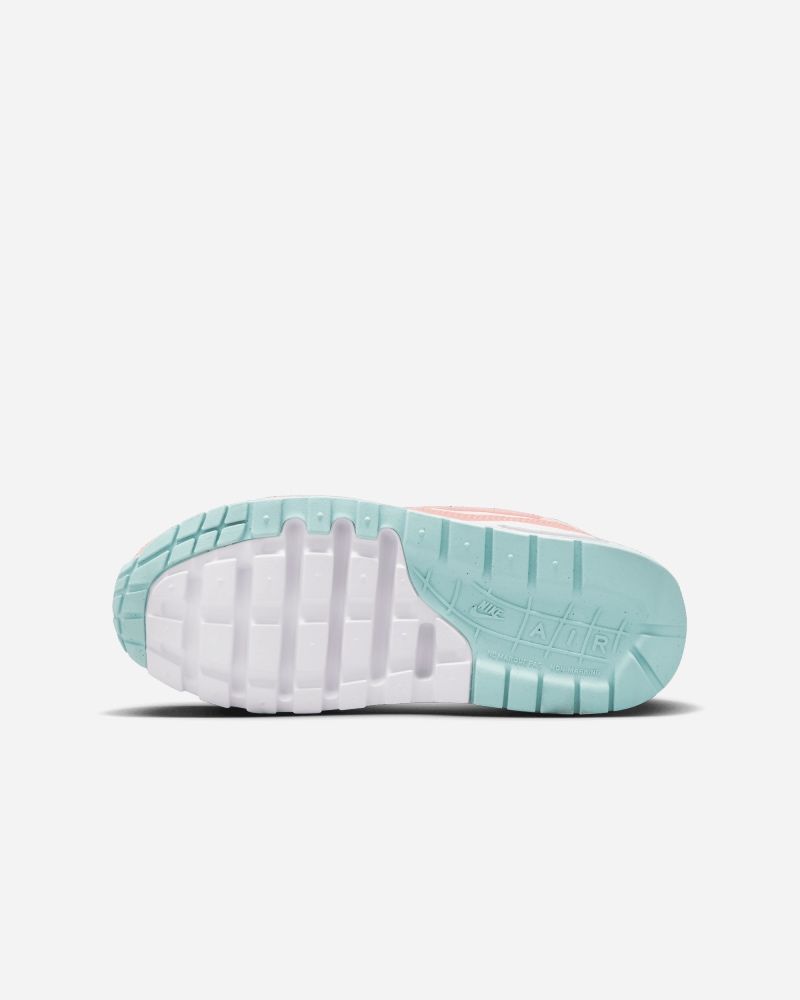 Chaussures Nike Air Max 1 Blanc & Rose pour enfant