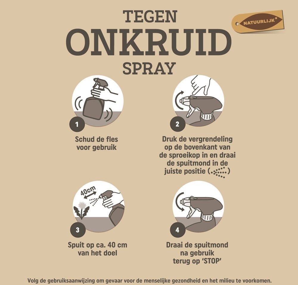 Pokon onkruidverdelger spray 3 L