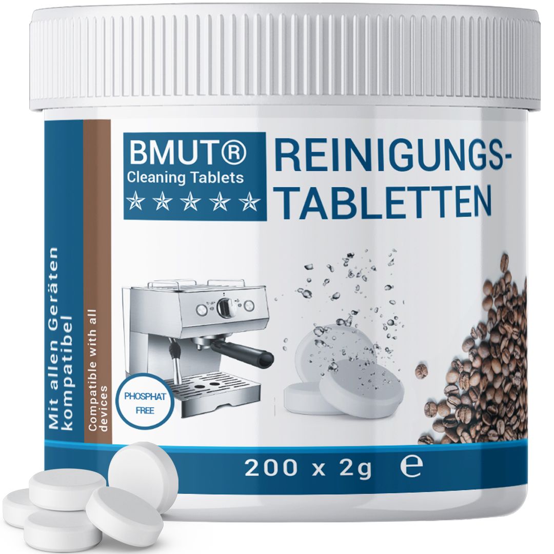 BMUT Reinigungstabletten für Kaffeevollautomaten, Kapselmaschinen & Kaffeemaschinen