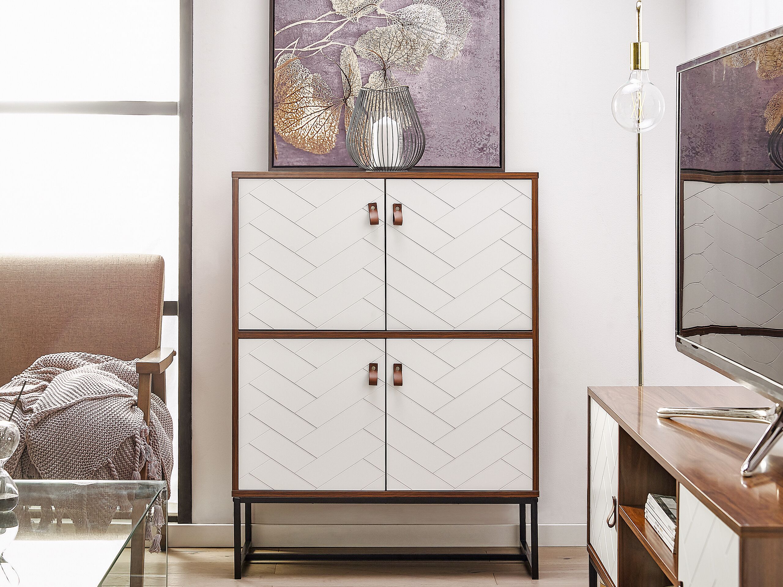 Beliani - NUEVA  - Sideboard - Wit - MDF