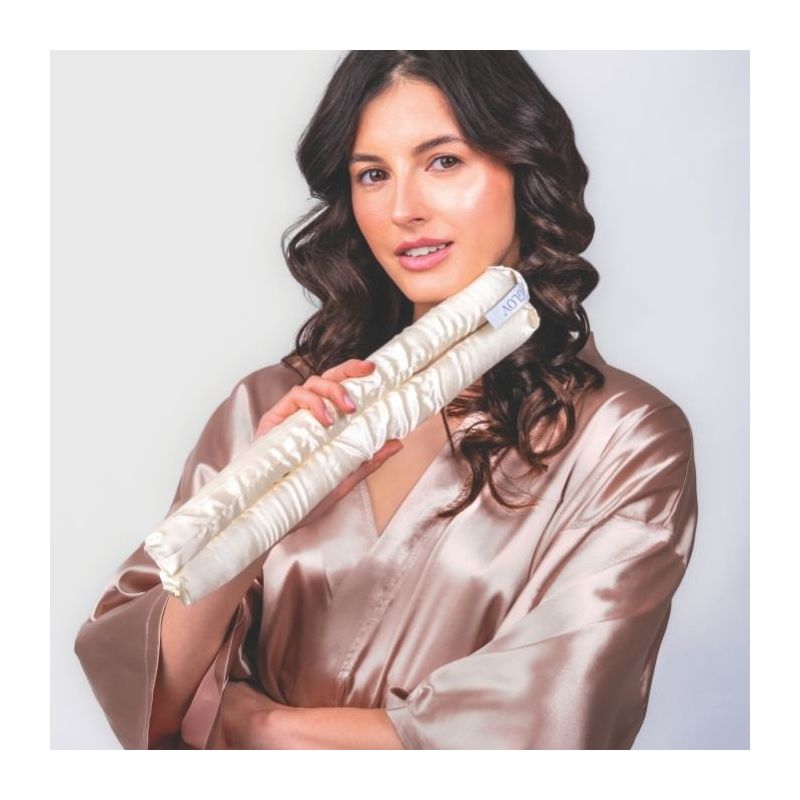 Bigoudis sans chaleur satin noir CoolCurl Glov