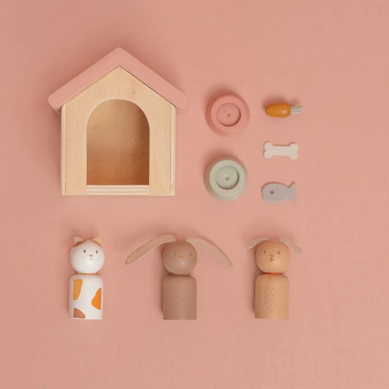 Aanvulset poppenhuis huisdieren kopen? - Little Dutch