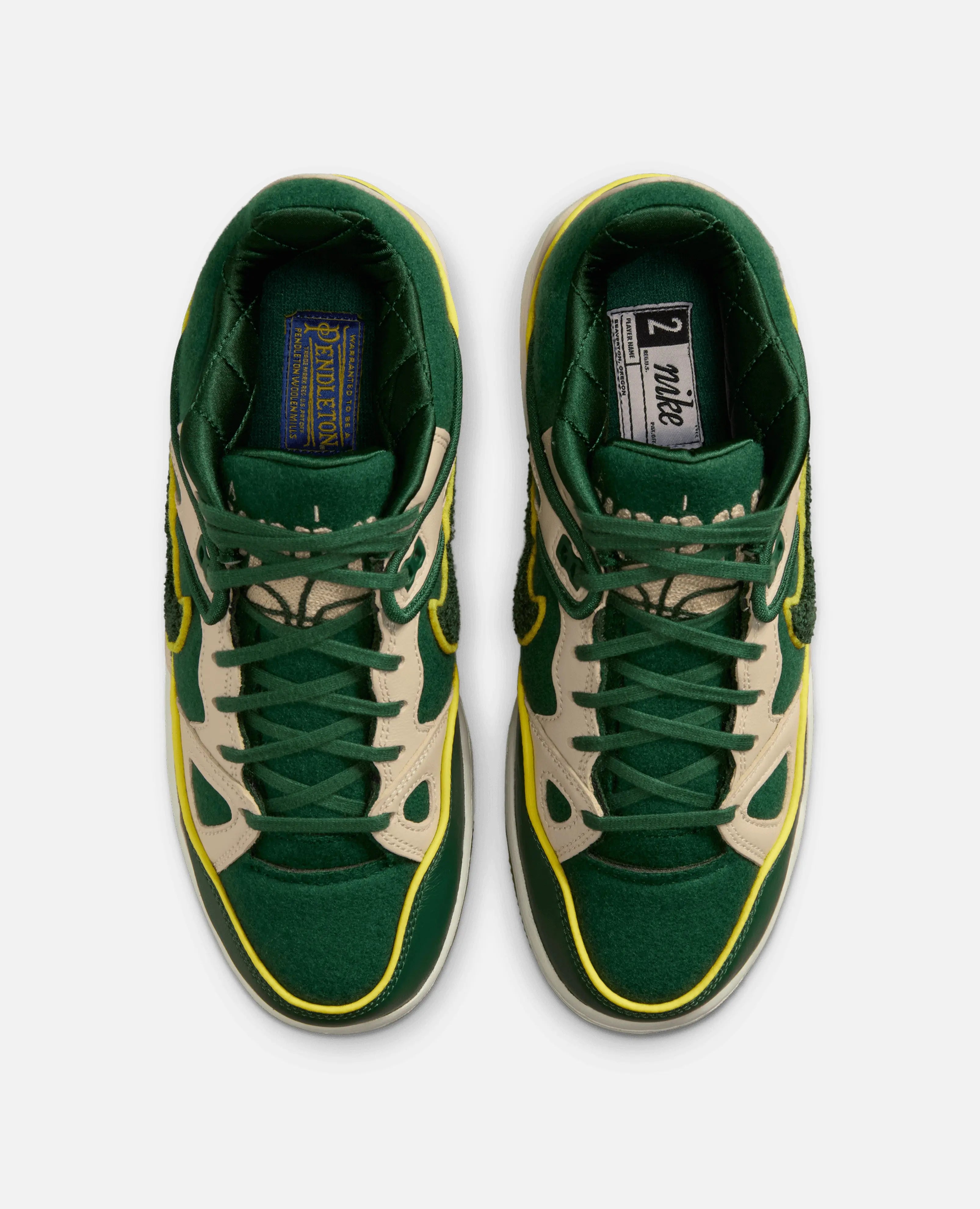 Nike Air Force 3 (FOREST GREEN/FOREST GREEN-OATMEAL-SAIL)