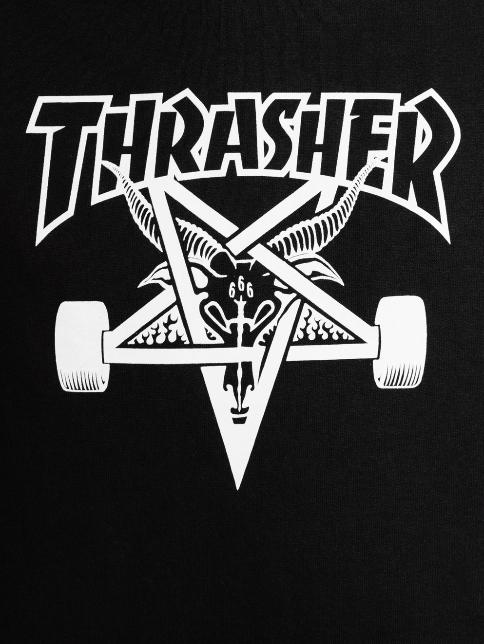Thrasher Skate Goat Hoodie black