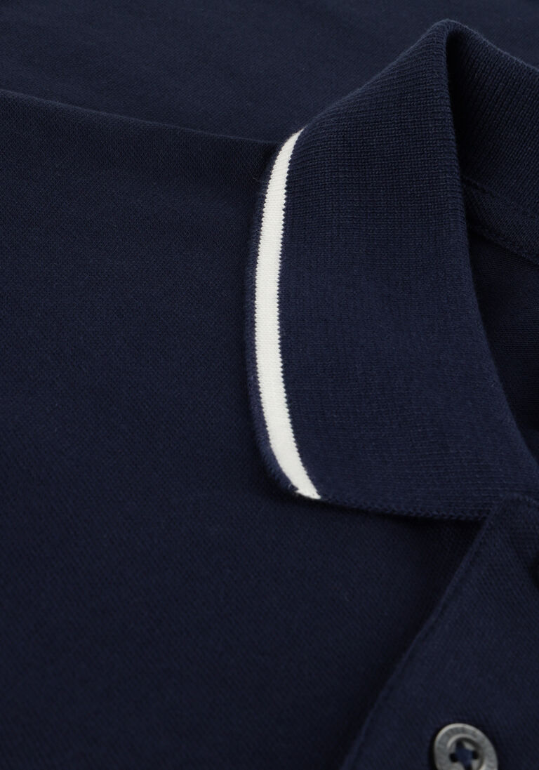 LYLE & SCOTT donkerblauwe lyle & scott polo tipped polo shirt
