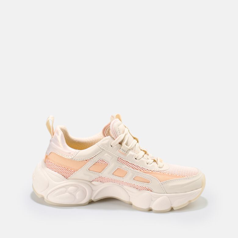 Cld Run Boom baskets véganes, beige et pêche
