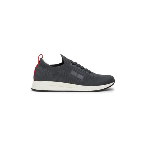 Tommy Hilfiger Elevated Runner Knitted Sneakers, New Charcoal, 42