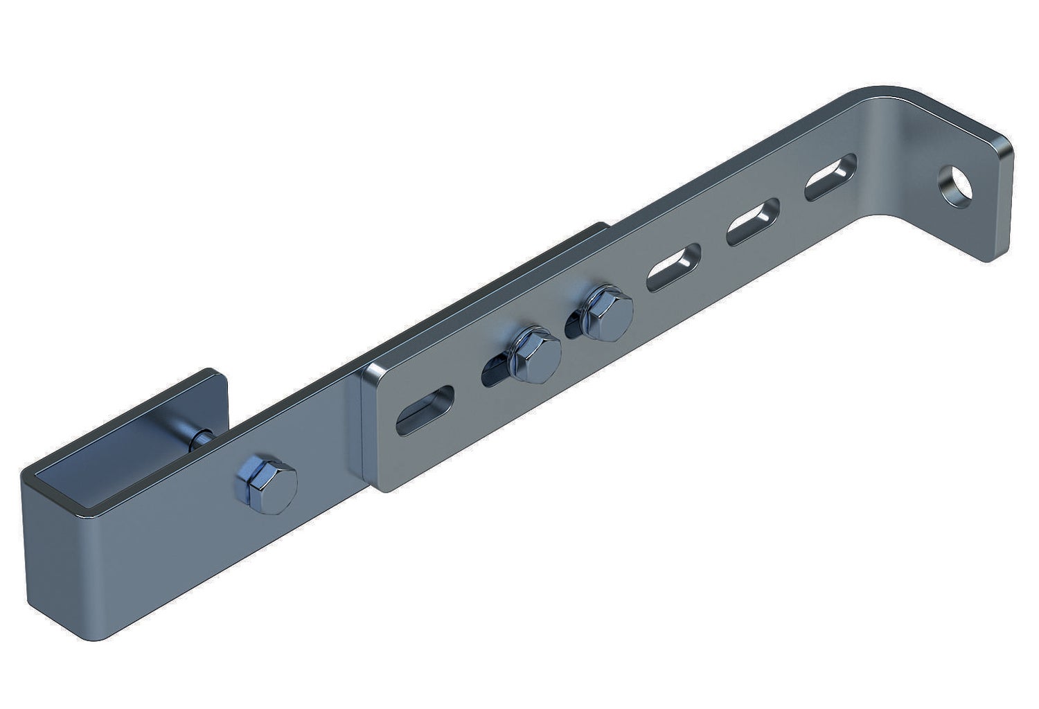 Zarges verstelbare wandconsole 150-300mm roestvrij staal voor GVK schachtladders