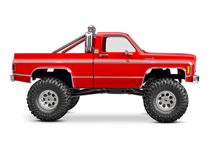 Traxxas Scale Crawler TRX-4m Chevy K10 High Trail Rot, RTR, TRX-4 Performance im Mini-Format