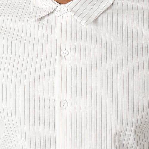 Chemise Manches Longues Blanc