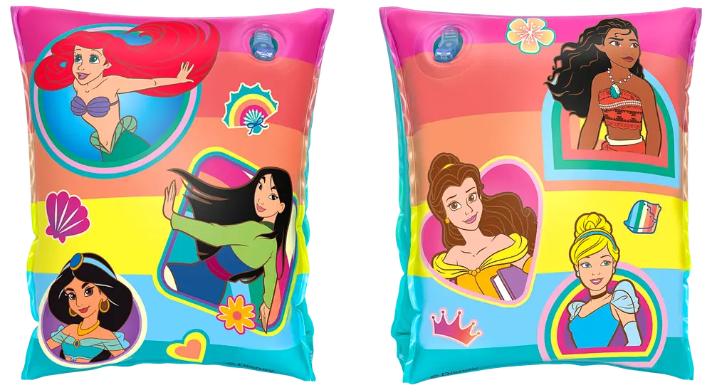 Svømmeluffer med prinsesser