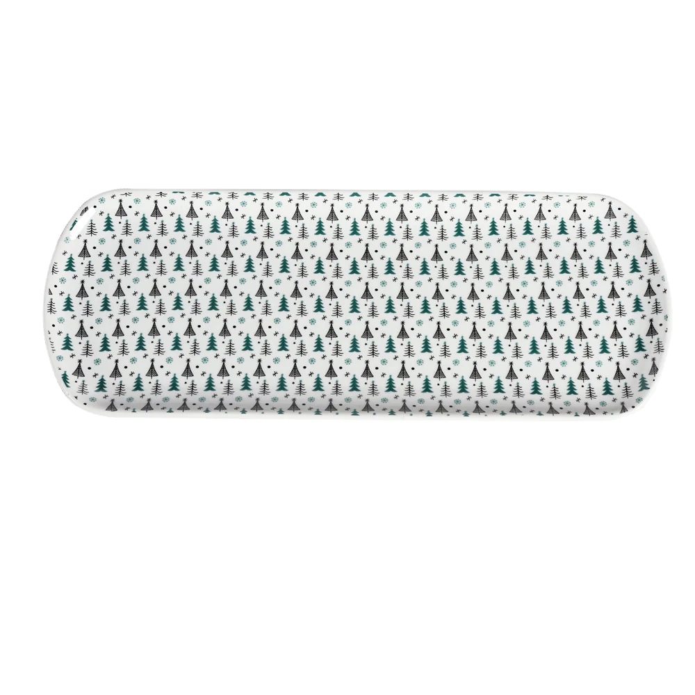 Plat à cake Santa 36x14 cm Table passion