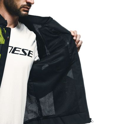 Blouson Dainese HEROSPHERE AIR TEX - Noir / Jaune
