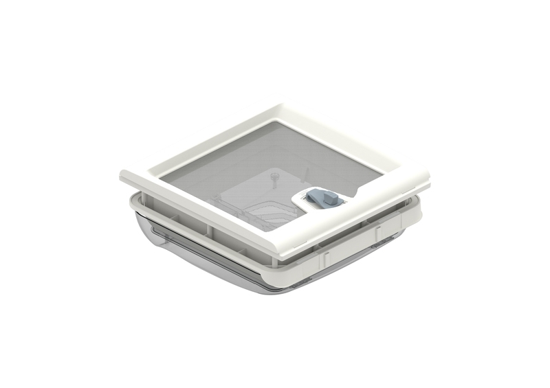 Dachhaube VENT 28 F mit aerodynamischer Form - Crystal