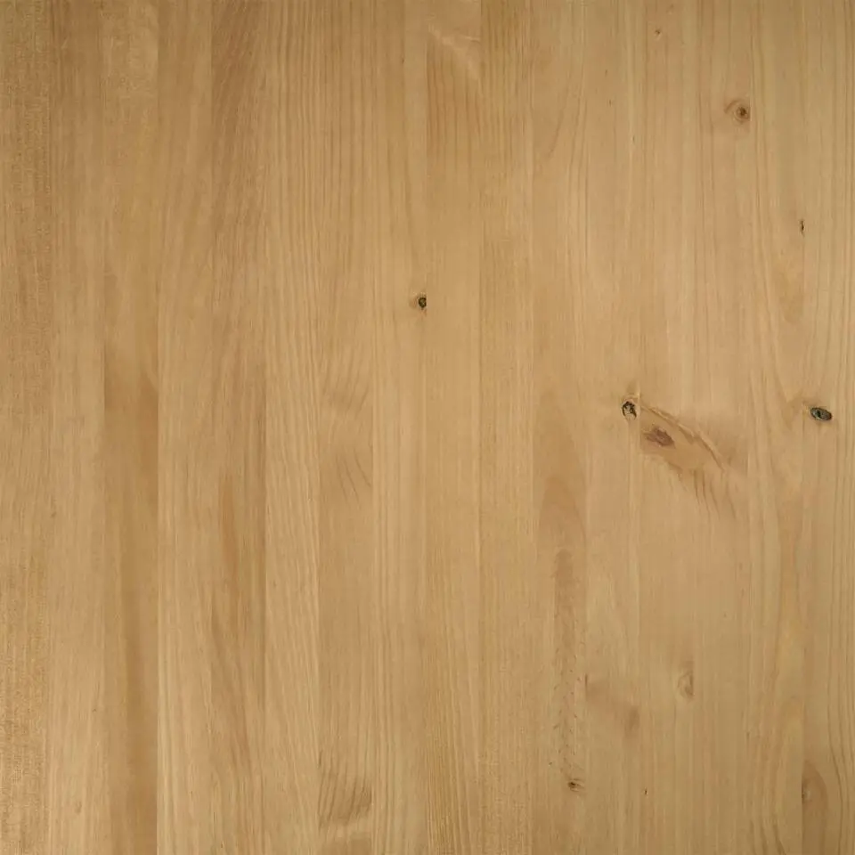 vidaXL Eettafel NOAIN met U-poten - Naturel - Massief grenenhout - 160x90 cm