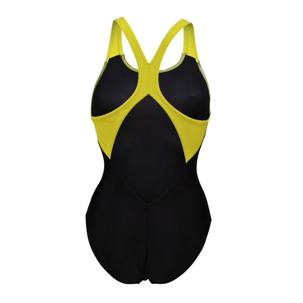 Arena WAVES BREAKING - Maillot de bain 1 pièce Femme black multi/black/soft gre