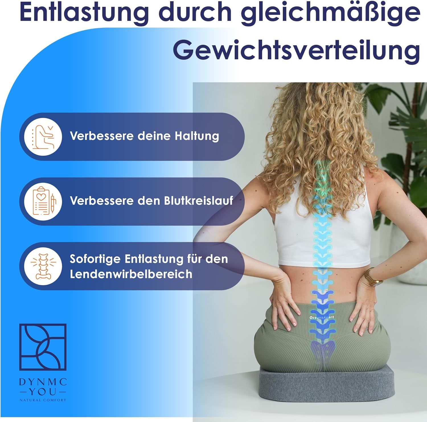 DYNMC you Keilkissen Stuhl