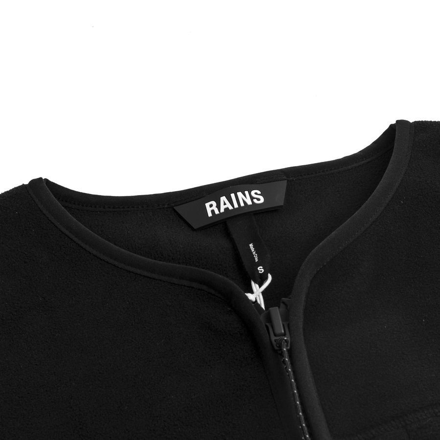 Rains Veste Fleece - Noir
