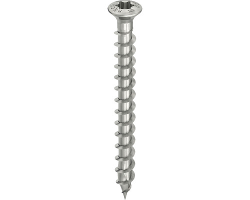 HECO-TOPIX-plus gevelschroef, verzonken kop, TX, volledige draad, 4,5 x 60 mm, roestvrij staal A2, 200 stuks