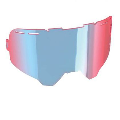 Ecran Masque Leatt IRIDIUM BLUE ULTRA - VELOCITY 6.5 / 6.5 IRIZ / 5.5 /5.5 IRIZ / 4.5 / 4.5 IRIZ - Bleu