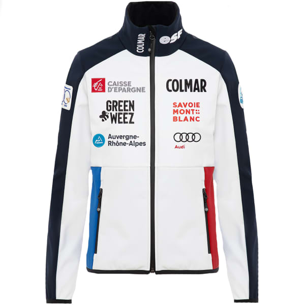 Veste de ski COLMAR LADIES SHELL JACKETS REPLICA WHITE-BLUE BLACK-ABYSS