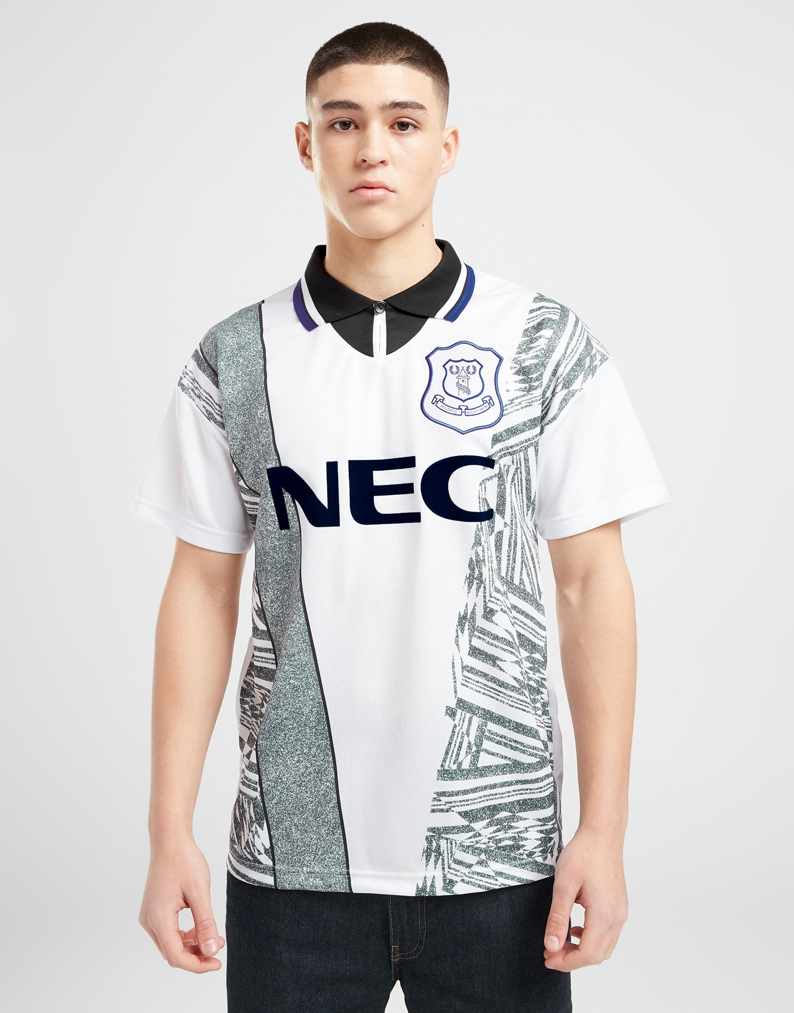 Score Draw Maillot Everton FC '95 Extérieur Rétro Homme