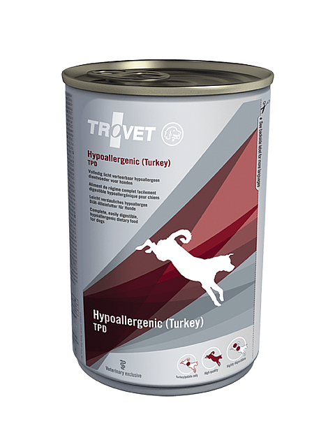 Trovet TPD Hypoallergenic (Turkey) Hond 12 x 400 gram