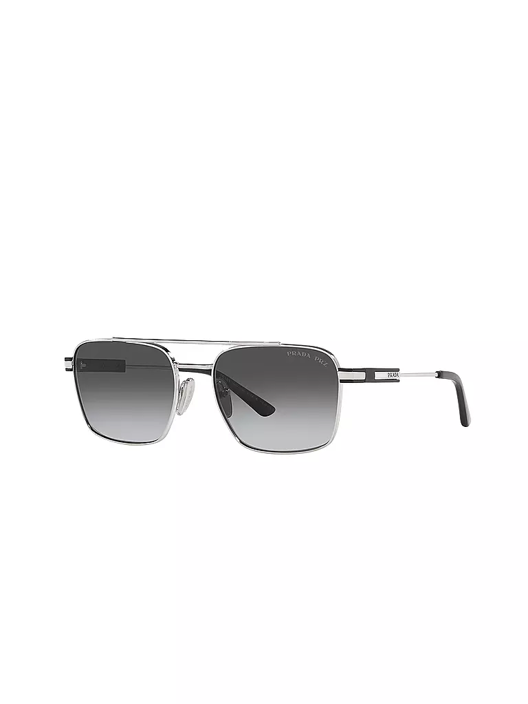 PRADA Sonnenbrille 0PR67ZS/56 silber