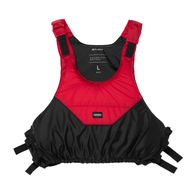 Gilet flottaison mystic star zipfree noir rouge