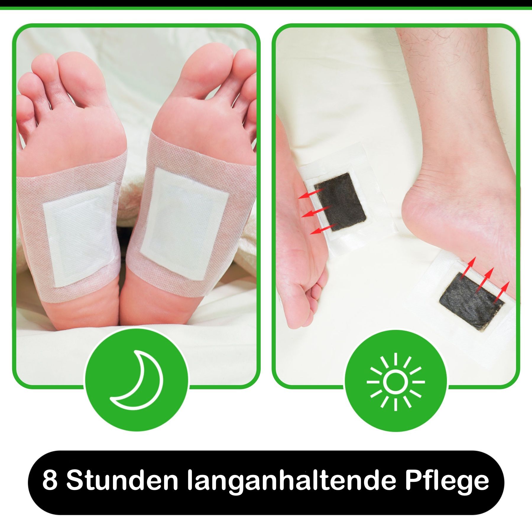 ALIVER Fußpflaster mit Bambusessig