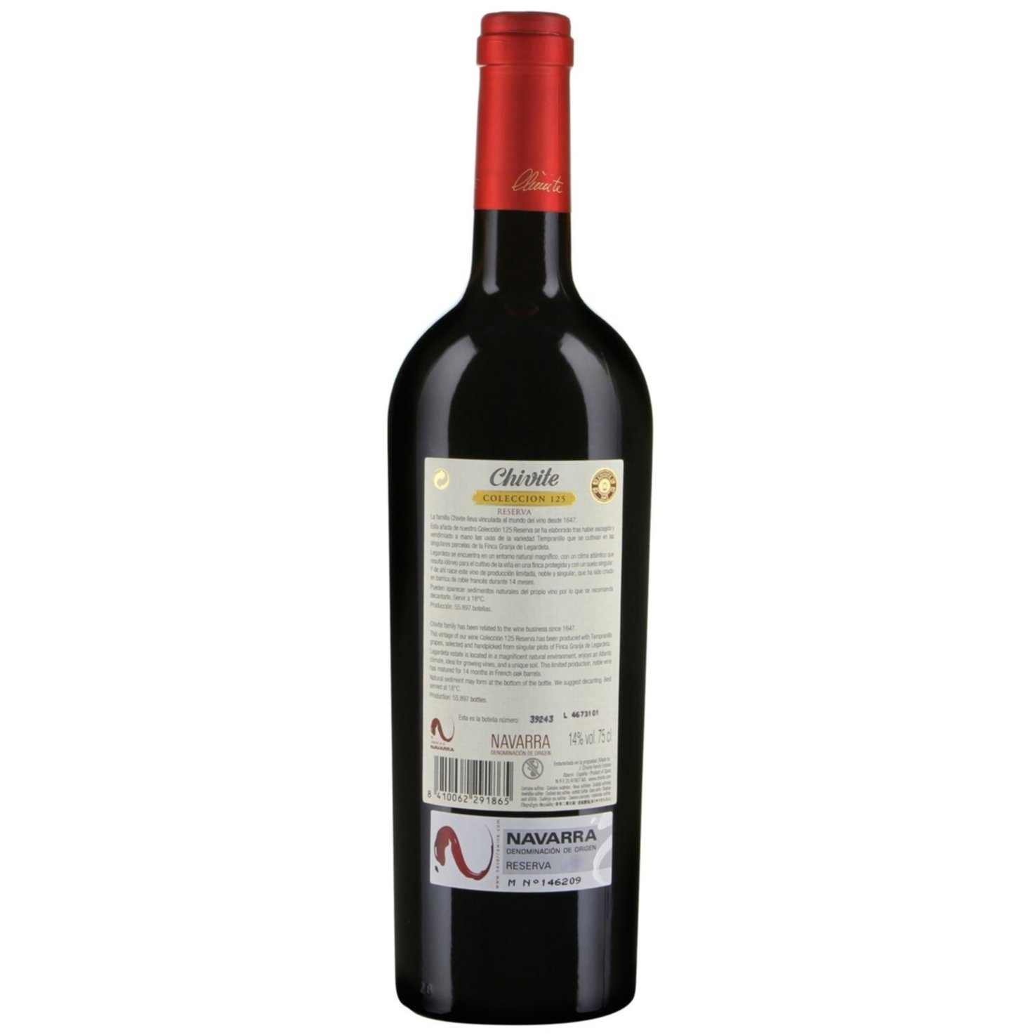 Chivite Navarra Coleccion 125 -75cl