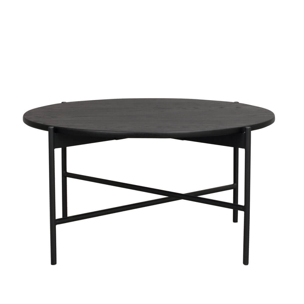 Ronde salontafel Skye Ø89 Zwart
