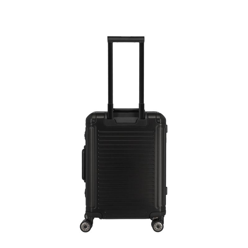 Valise cabine rigide Next Aluminium 55 cm Noir