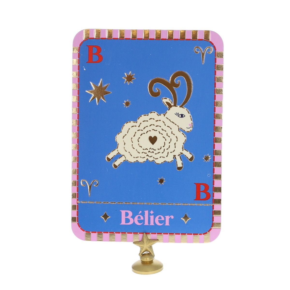 Carte astrologie Bélier Le petit Souk