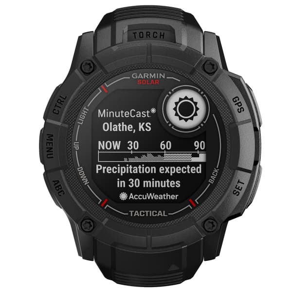 SFS195_Cardio et GPS GARMIN INSTINCT 2X SOLAR TACTICAL
