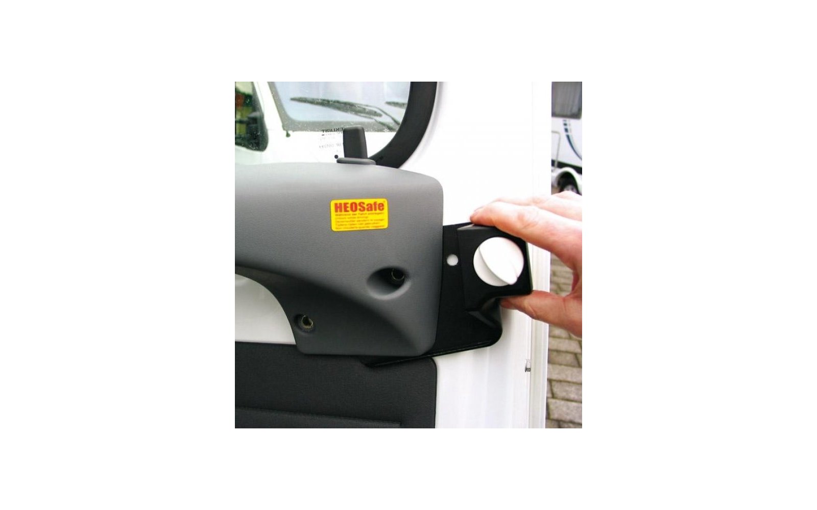 HEOsafe Riegelschloss für Fahrerhaustüren (Fiat Ducato 244, Peugeot Boxer, Citroën Jumper 2002 - 2006)