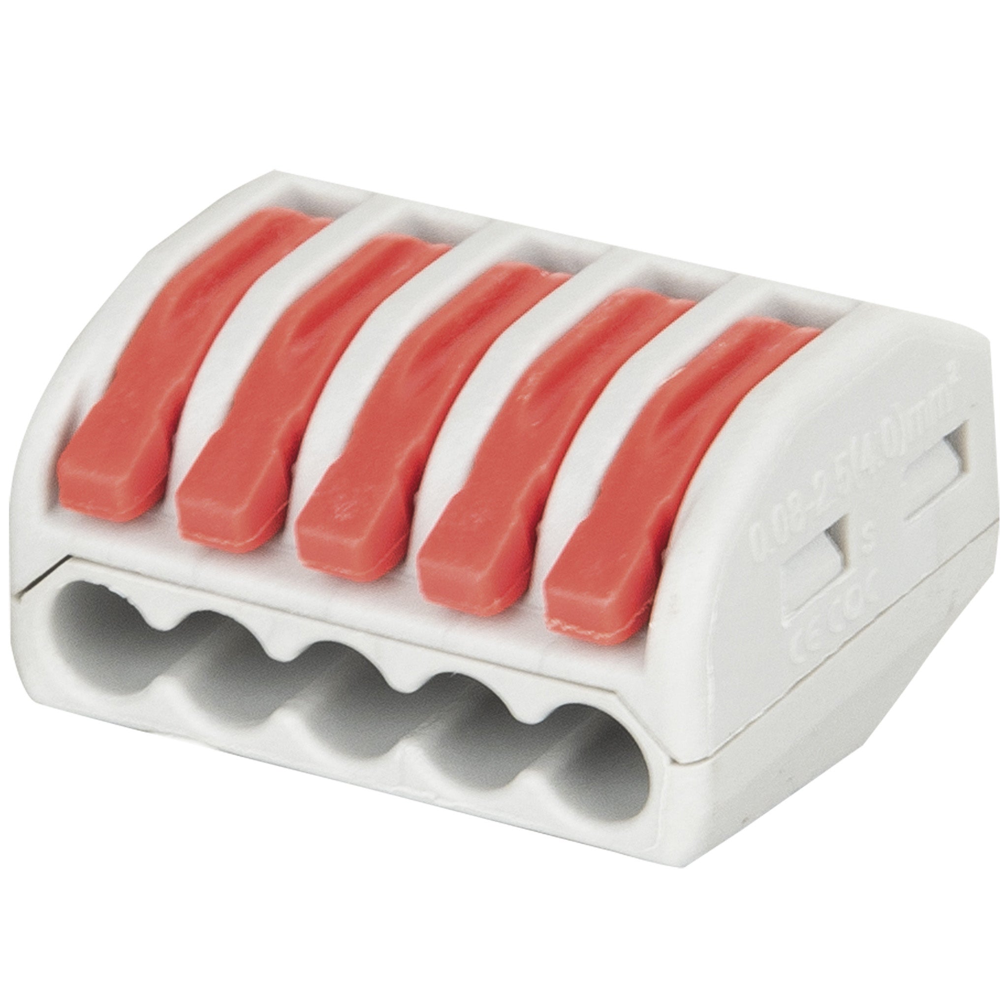 Showgear kabelterminal 5-weg, rood