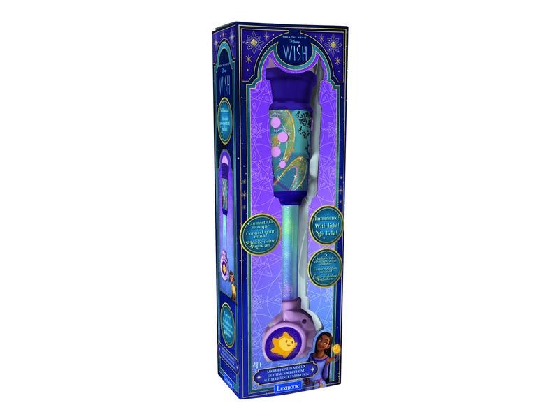 Lexibook Disney Wish Trendy Mikrofon Aufleuchtendes Mikrofon