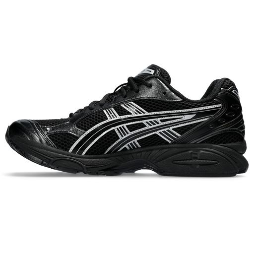 Asics Gel-Kayano 14 Sneakers, Black/Pure Silver, 37.5