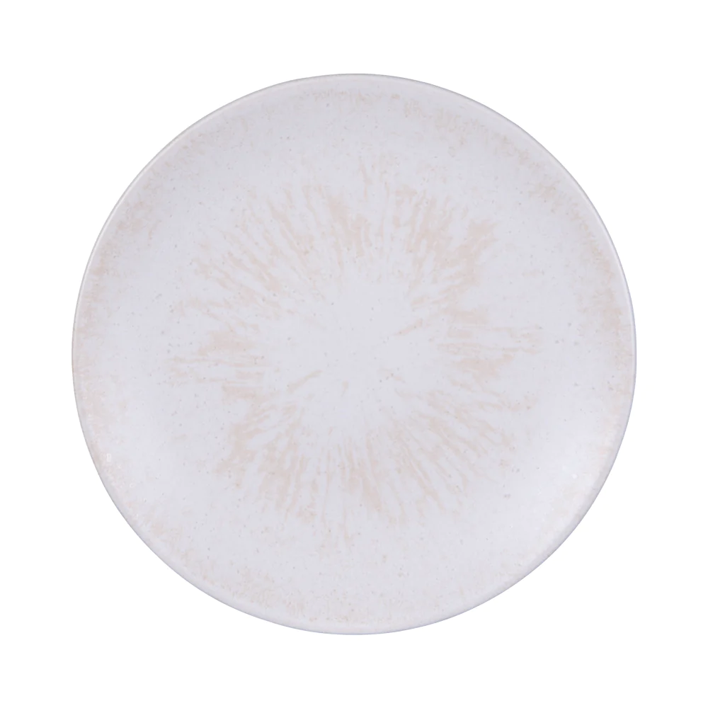 Assiette à dessert Onyx 21 cm crème (lot de 6) Table passion
