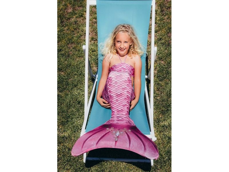 Meili Schwimmflossen Meerjungfrau-Flosse Princess XS Meerjungfrauen-Badeanzug mit Flosse