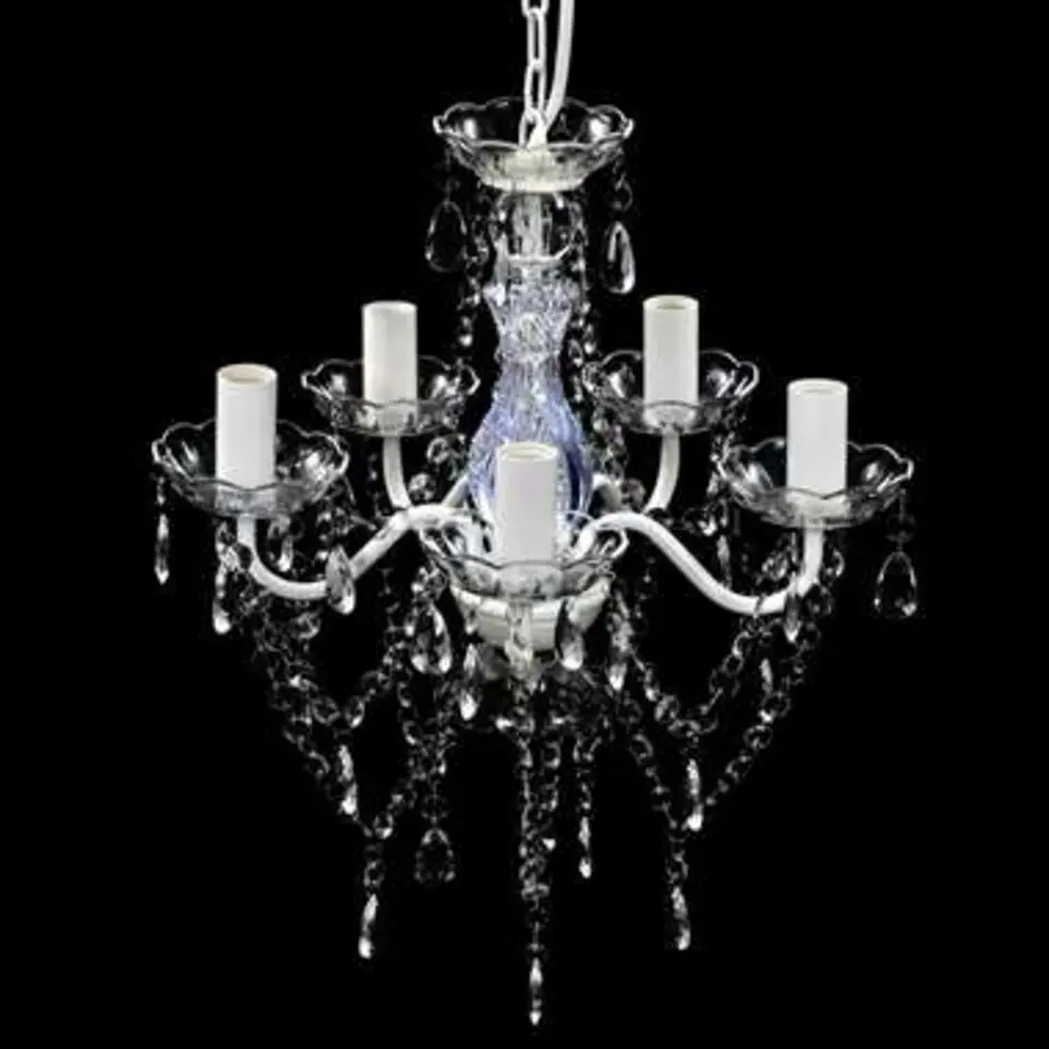 vidaXL - Lamp - Transparent - Glas