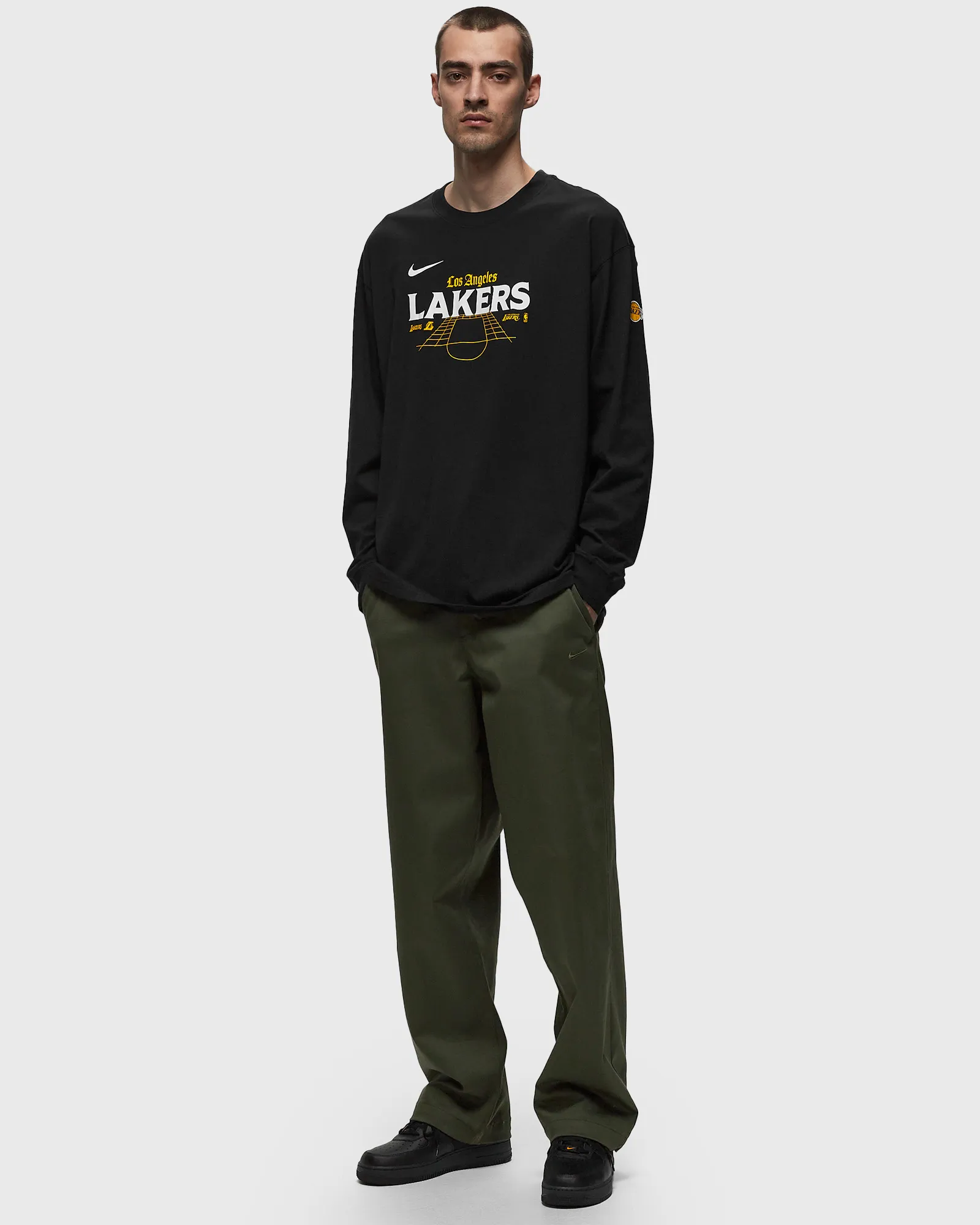 Nike NBA Los Angeles Lakers Long-Sleeve Max90 Tee