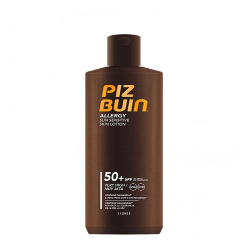 Piz Buin Allergy Loção Pele Sensível ao Sol SPF50  200ml