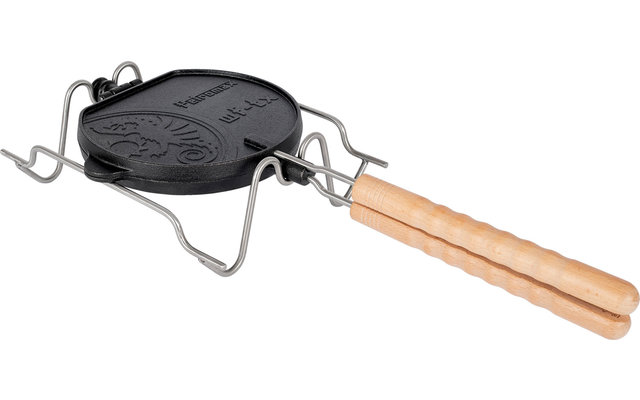 Petromax Gusseisen Wende Waffeleisen inkl. Auflagesstell