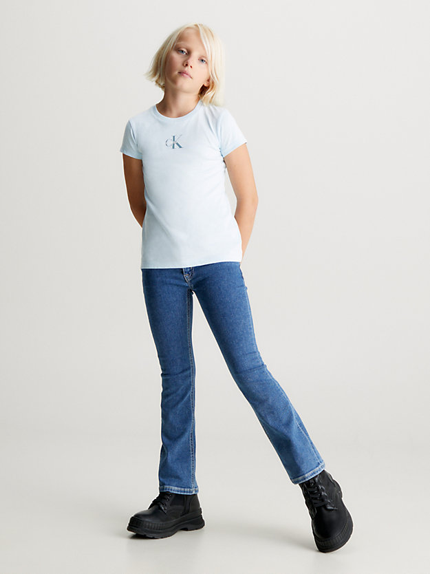 Camiseta slim fit com logo
